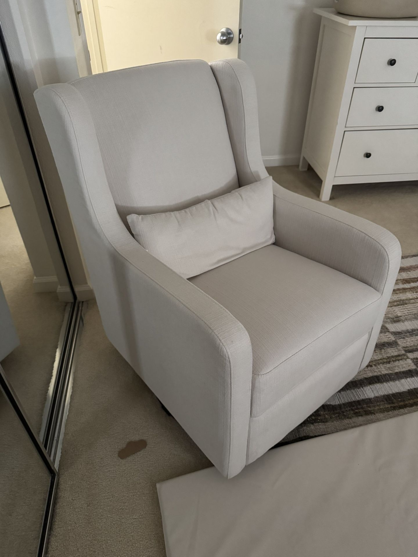 Nursery Glider - Carter's by daVinci Adrian 360° Swivel Glider Chair