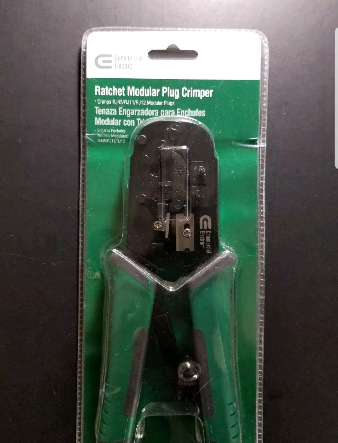 Commercial electric ratchet modular plug crimper deals