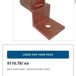 Copper Mechanical Lug Offset