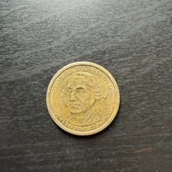 1st President George Washington Dollar Coin (2007 P)