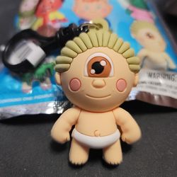 SY CLOPS GPK 3D MONOGRAM FIGURAL BAG CLIP