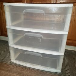 Sterilite 3 Drawer Cart/ Storage 