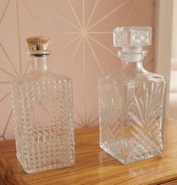 🌿 Beautiful vintage style glass bottles