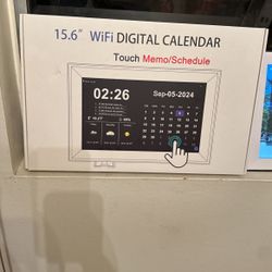 15.6 In Touch Screen WiFi Digital Wall Calendar/Schedule
