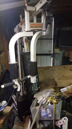 Weider power stack 200 lbs bench press sale