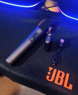 JBL Wireless Microphone ≠ JBL Dual Channel Receiver/ Adapter, Original Partybox Set, & Charger