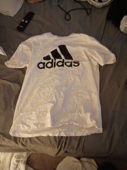 Adidas White Graphic T-Shirt