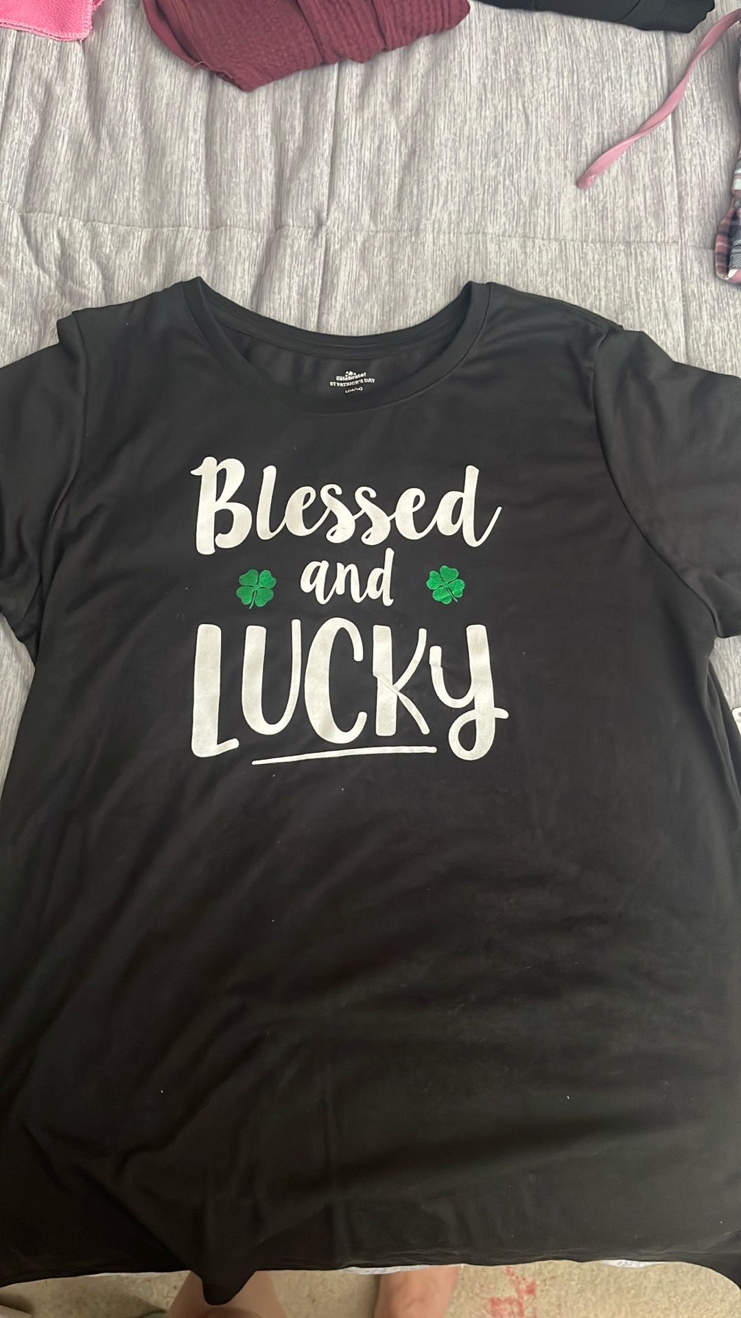 New blessed and lucky shirt