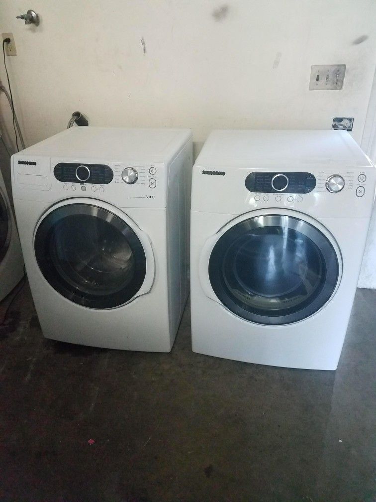 Lavadora y secadora samsung de gas