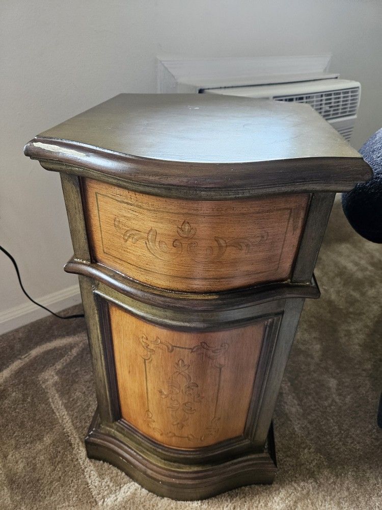 Side Table With Storage