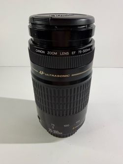 Canon EF 75-300mm f/4-5.6 USM Ultrasonic Telephoto Zoom Lens - Tested / Clean