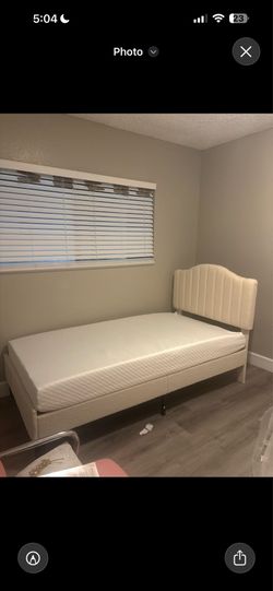 Twin bed frame