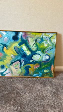 24” x 30” original oil painting with frame