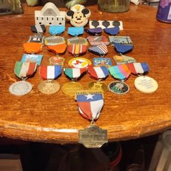 Fiesta Medals Of Different Years  (17) Total!!