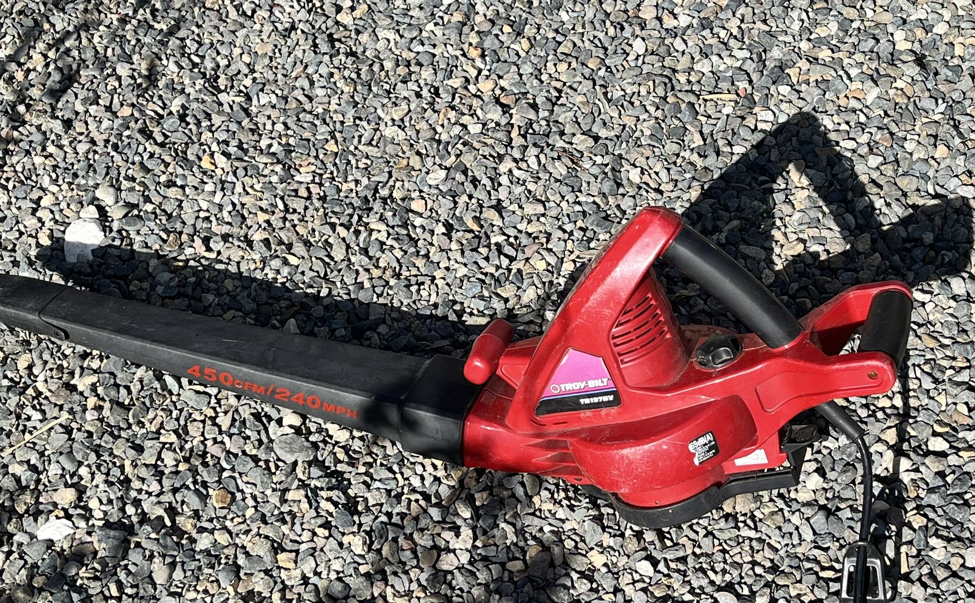 Troy Bilt Electric Leaf Blower