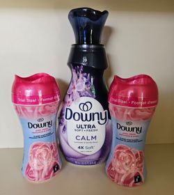 3-Pack Downy Calm Softener & April Fresh Beads Set