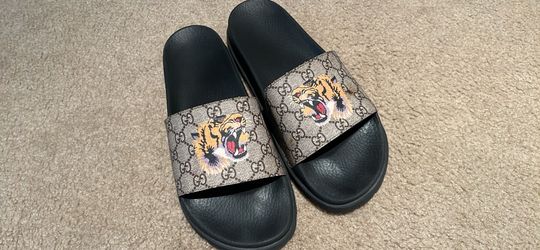 Gucci Tiger Slides 