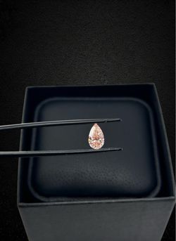 Pink pear shape lab-Grown Diamond 💎