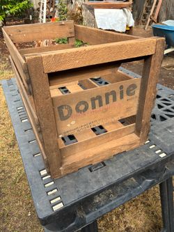 Vintage crate