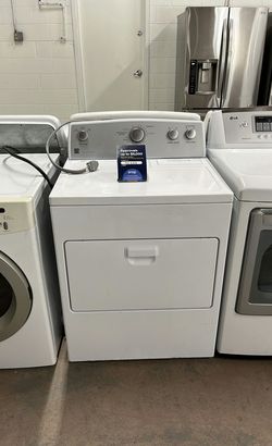 Kenmore White Dryer with AutoDry and QuietOperation