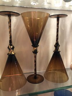Z Gallerie Wine Glasses
