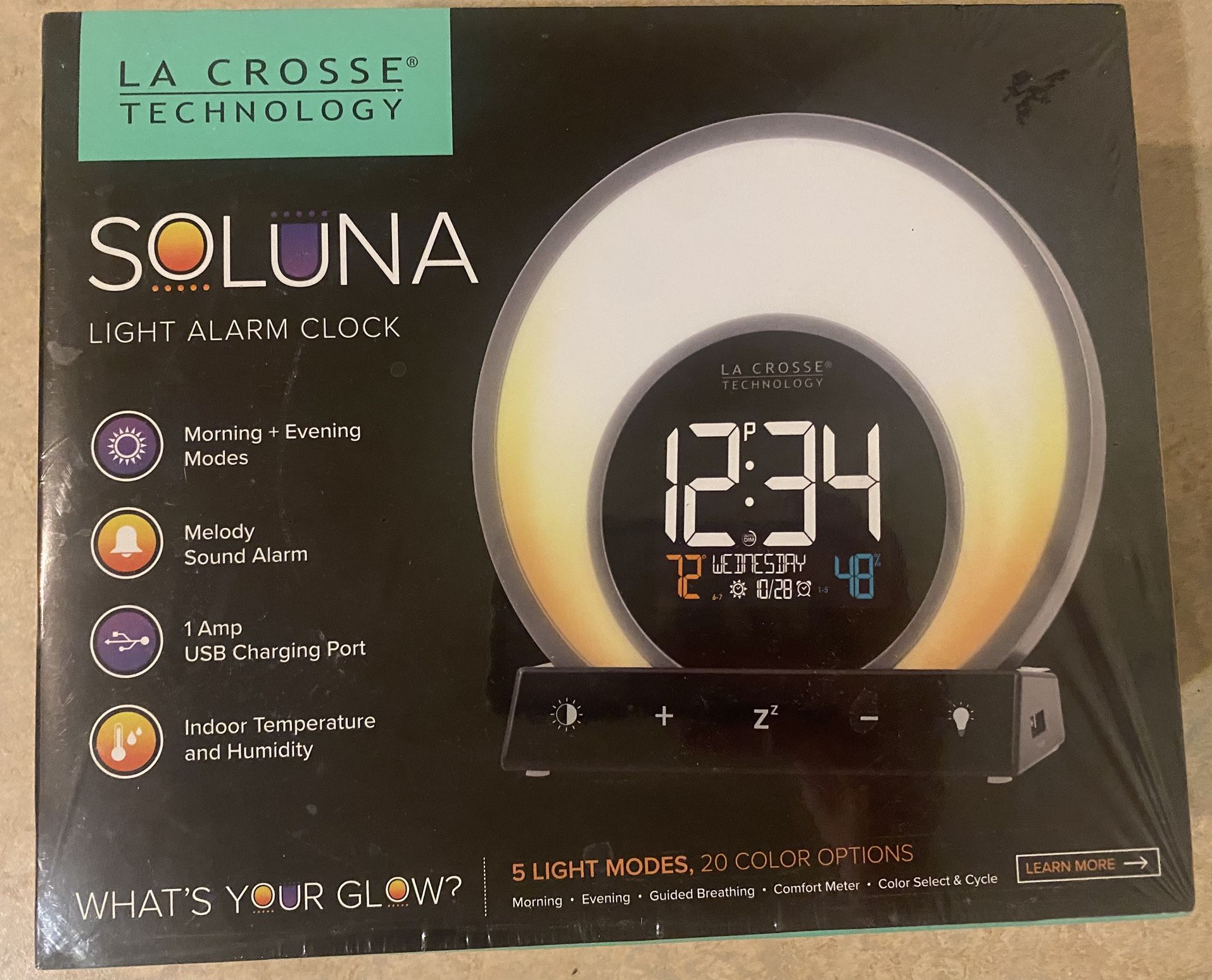 La Crosse Technology Soluna Light Alarm Clock