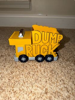 Yellow Kids Toy Dump Truck