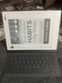 reMarkable 2 Tablet + Type Folio Keyboard + Marker Plus – Used, Cracked Screen
