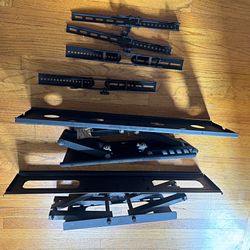 Pair Of Full Motion Articulating Heavy Duty Tilting TV Wall Mount 37 - 65 Inch