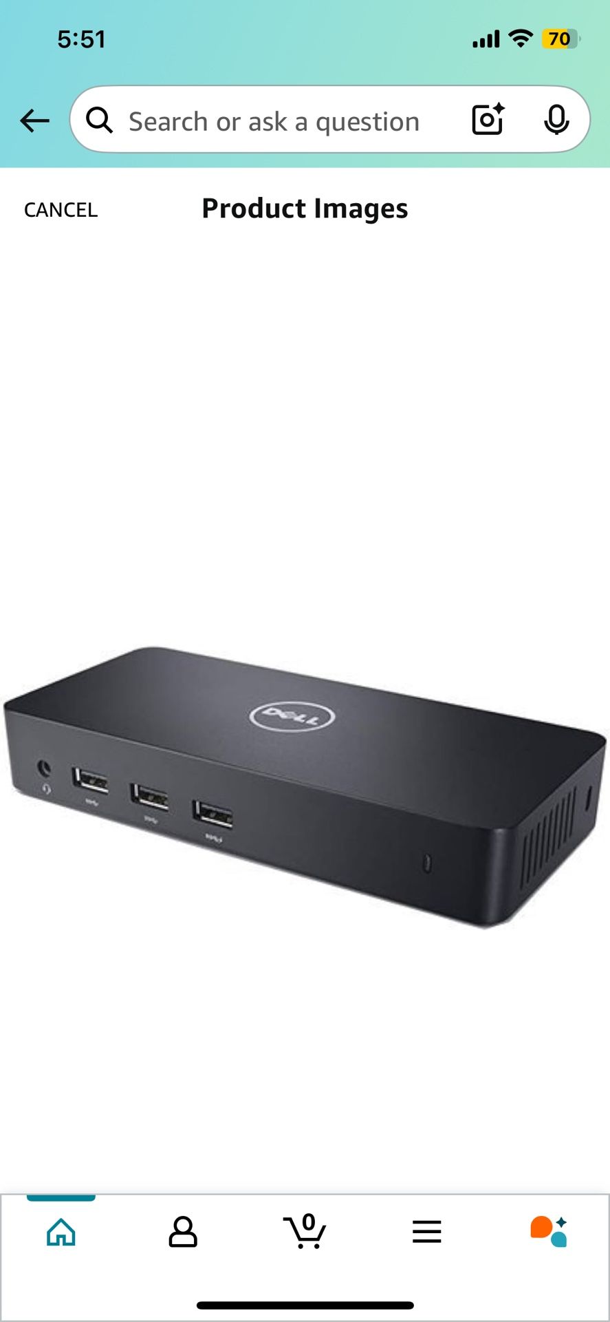 Dell USB 3.0 Ultra HD/4K Triple Display Docking Station (D3100)