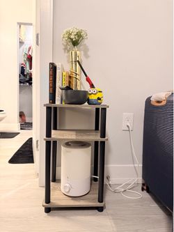 Modern 3-Tier Side Table & Storage Shelf