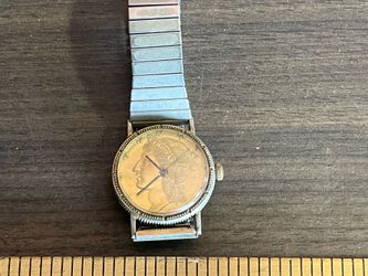 Vintage Liberty Coin Watch