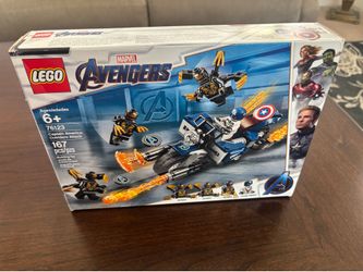 Used Lego Marvel Captain America: Outriders Attack set (100% complete)
