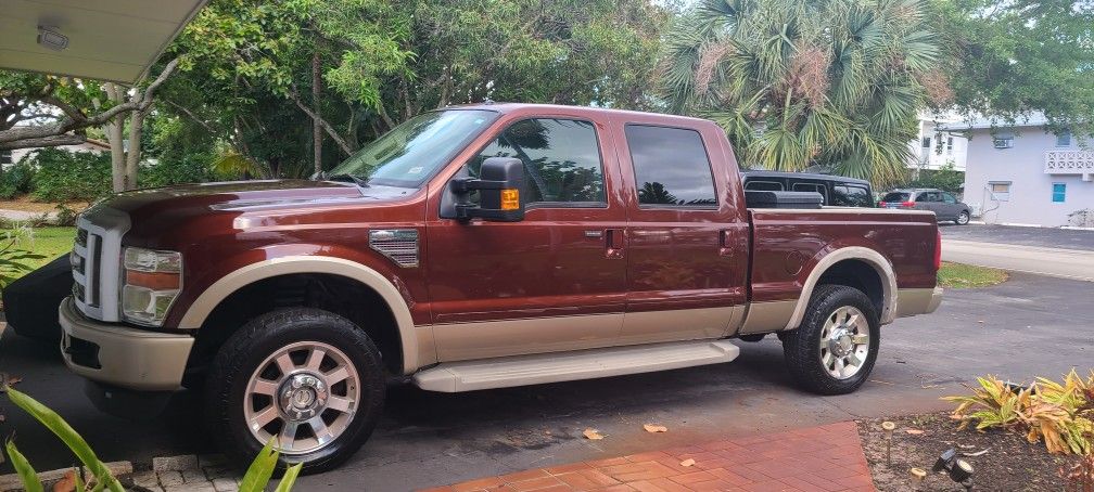 09 Ford King Ranch Crew cab 4x4 powerstroke diesel