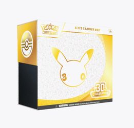 Pokemon 30th Celebration Elite Trainer Box - ME: 30th Celebration