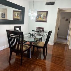 Dinning Table And 4 Chairs