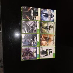 Call Of Duty Lot - Xbox 360 - WaW to AW