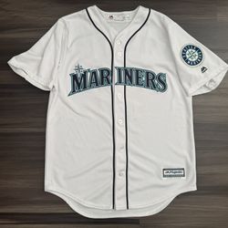 Majestic Seattle Mariners #3 Mike Zunino MLB Baseball Cool Base Sewn Jersey