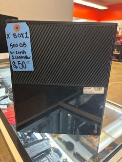 Xbox One original with controller and cords