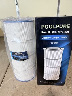 PoolPure PLF100A Pool & Spa Filter – 100 Sq Ft (New)