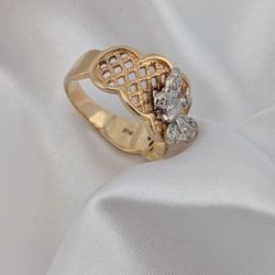 ✨ 14K Yellow & White Gold Butterfly Diamond Ring ✨
💎 0.07 ctw Diamonds | Size 9.5 | 7.5 grams 💎