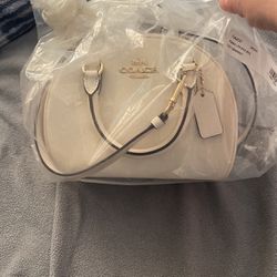 coach small satchel brand new never used 