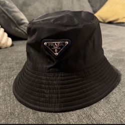 Prada Nylon Hat Black 