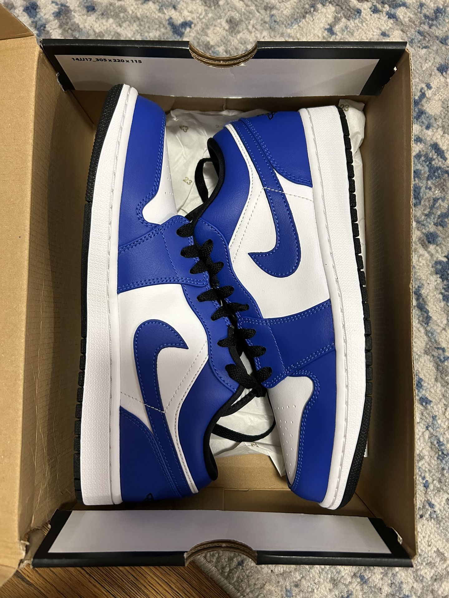Jordan 1 Low True Blue