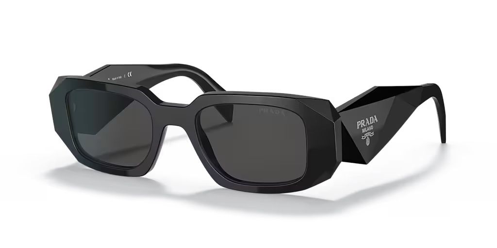 Prada Pr 17WS Black Unisex Sunglasses