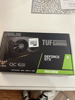 GeForce GTX - 1660 Super - 6gb Tuff Gaming  