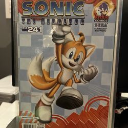 Sonic The Hedgehog #241 - Greg Horn Tails Cover