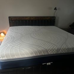 King Size Mattress And Bed Frame 