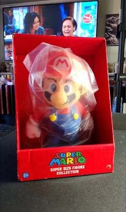 Super size mario figure collection