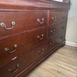 Dresser And 2 Night Stand For Sale